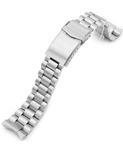 316L Stainless Steel Endmill Watch Band with V-Clasp
